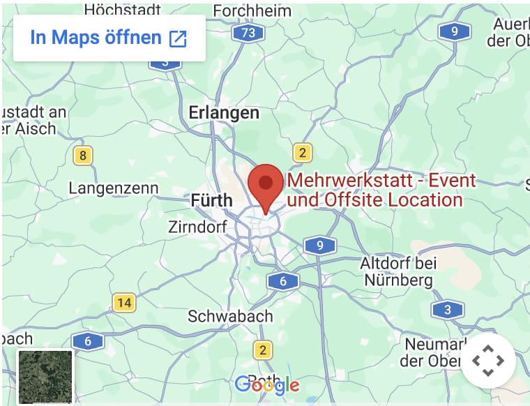 Ausschnitt Google Maps